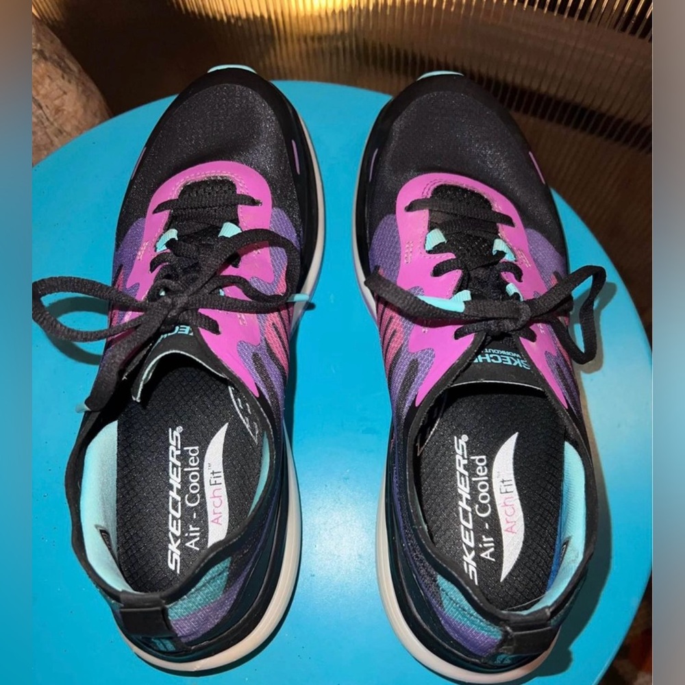 Skechers GO WALK Workout Walker -Galaxy Motion women’s tennis shoes.  Size 10